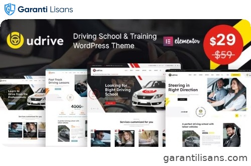 Udrive – Driving School WordPress Theme