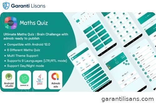 Ultimate Maths Quiz : Brain Challenge with admob ready to publish
