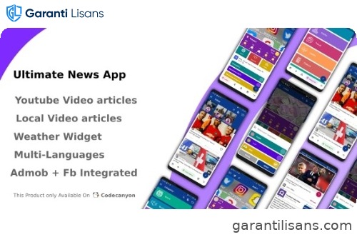 Ultimate News App (Video,Youtube,Weather,Survey)
