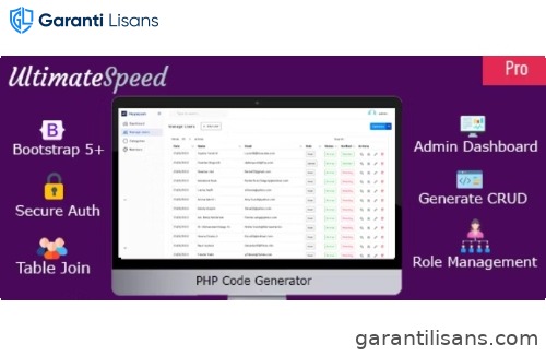 UltimateSpeed PHP Code Generator Pro