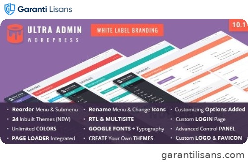 Ultra WordPress Admin Theme