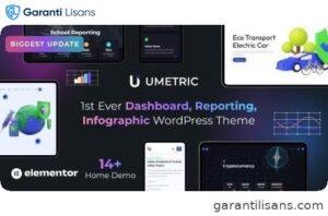 Umetric – WordPress Dashboard, Reporting and Infographic Theme