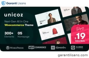 Unicoz – Elementor WooCommerce Theme
