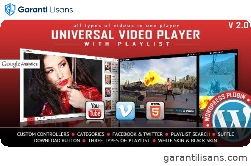 Universal Video Player – WordPress Plugin