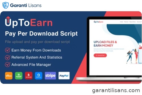 UpToEarn – File Upload And Pay Per Download Script (SAAS Ready)