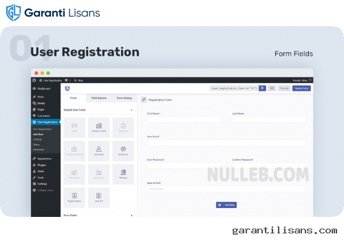 User Registration Pro – Custom Registration Form, Login And User Profile For WordPress