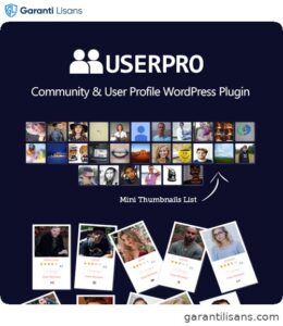UserPro – Community and User Profile WordPress Plugin