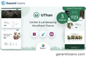 Uthan – Landscaping Gardening WordPress theme + RTL