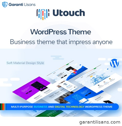 Utouch Startup – Multi-Purpose Business and Digital Technology WordPress Theme