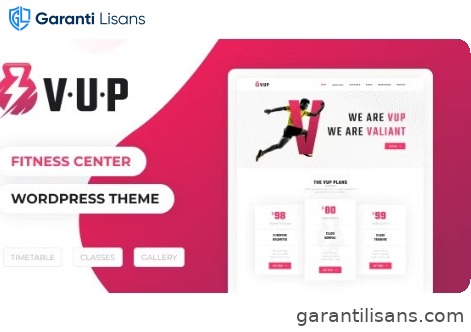 VUP – Fitness Center WordPress Theme