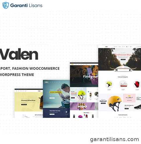 Valen – Sport, Fashion WooCommerce WordPress Theme