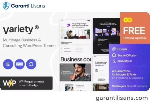 Variety — Multipage Business & Consulting WordPress Theme