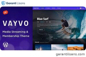 Vayvo – Media Streaming & Membership Theme