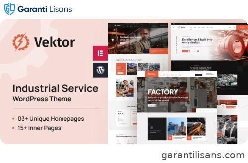 Vektor – Industrial Service WordPress Theme
