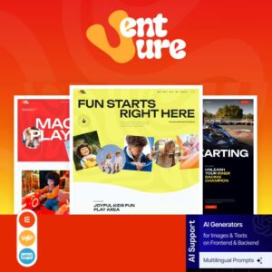 Venture – Karting, Theme Park & Carousel WordPress Theme