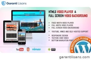 Video Player & FullScreen Video Background – WP Plugin