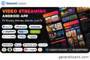 Video Streaming Android App (TV Shows, Movies, Sports, Videos Streaming, Live TV)