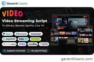 Video Streaming Portal (TV Shows, Movies, Sports, Videos Streaming, Live TV)