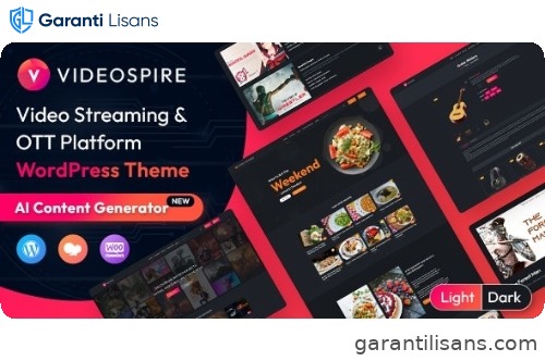 Videospire – Video Blog/Vlog Streaming & OTT Platform WordPress Theme with AI Content Generator