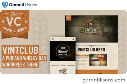 VintClub – A Pub and Whisky Bar WordPress Theme