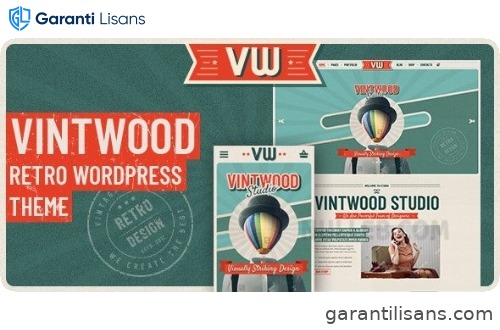 VintWood – a Vintage, Retro WordPress Theme