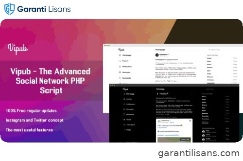 Vipub – The Advanced Social Network PHP Script