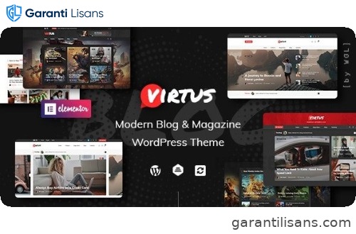 Virtus – Modern Blog & Magazine WordPress Theme