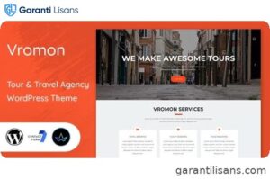 Vromon – Tour & Travel Agency WordPress Theme