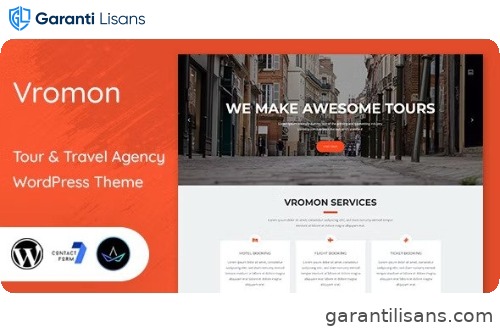 Vromon – Tour & Travel Agency WordPress Theme