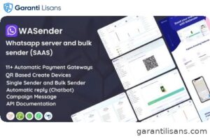 WhatSender – Whatsapp server and bulk sender (SAAS)