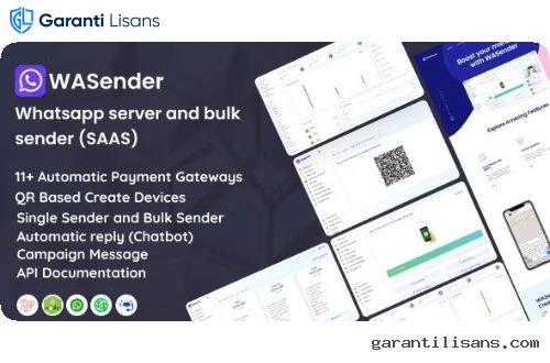 WASender – Whatsapp server and bulk sender (SAAS)