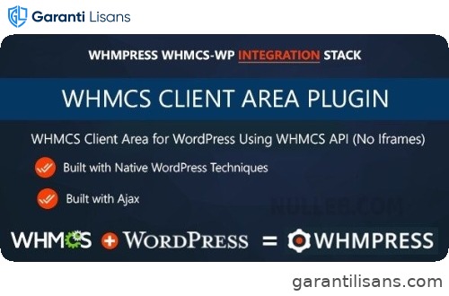 WHMCS Client Area for WordPress by WHMpress