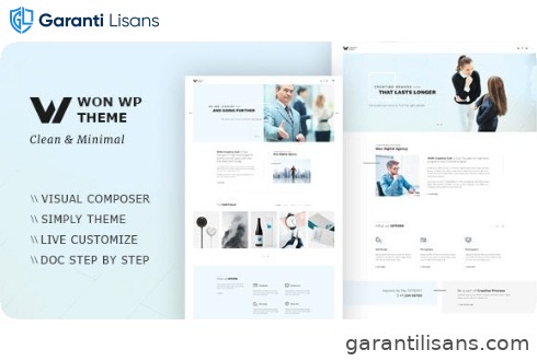 WON Creative Minimal WordPress Theme