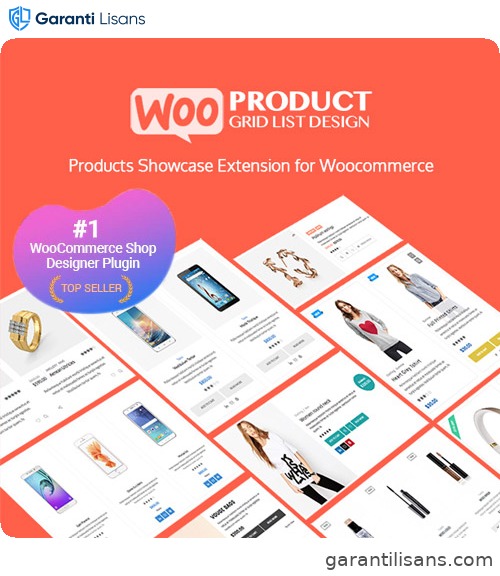 WOO Product Grid/List Design- Responsive Products Showcase Extension for WooCommerce