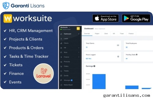 WORKSUITE – HR, CRM and Project Management