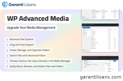 WP Advanced Media – Powerful File Management for WordPress