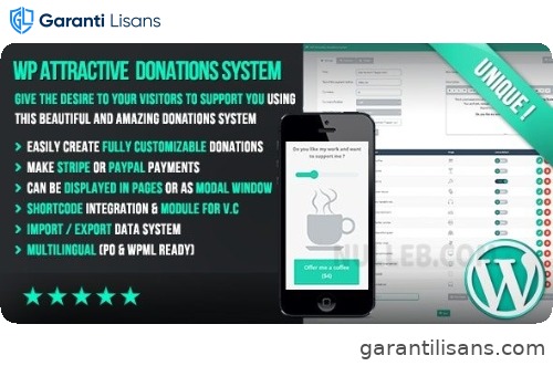 WP Attractive Donations System – Easy Stripe & Paypal donations
