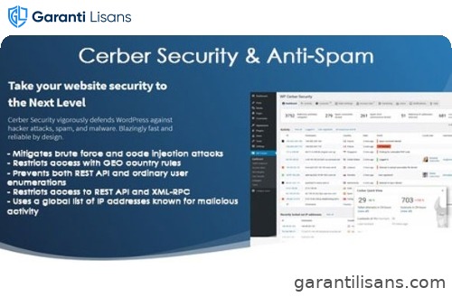 WP Cerber Security Pro – WordPress Antispam & Malware Scan