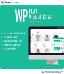 WP Flat Visual Chat – Live Chat & Remote View for WordPress
