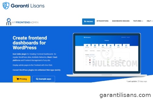 WP Frontend Admin Premium
