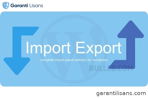 WP Import Export