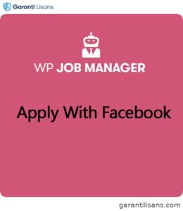 WP Job Manager Apply With Facebook Addon