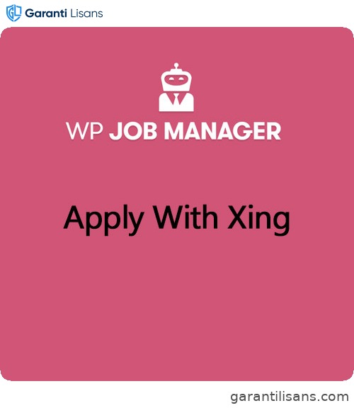 WP Job Manager Apply With Xing Addon