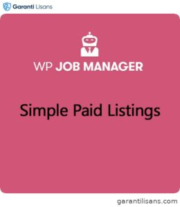 WP Job Manager Simple Paid Listings Addon