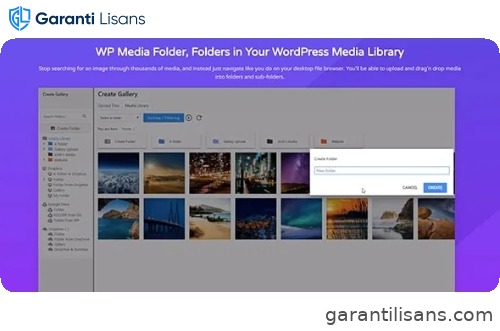 WP Media Folder – + Cloud addon + Gallery addon