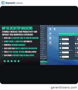 WP OS Desktop Backend – More than a WordPress Admin Theme