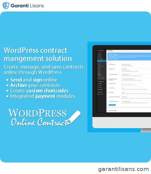 WP Online Contract