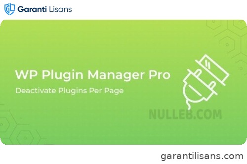 WP Plugin Manager Pro – Deactivate plugins per page