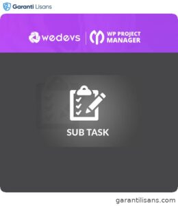 WP Project Manager Sub Task