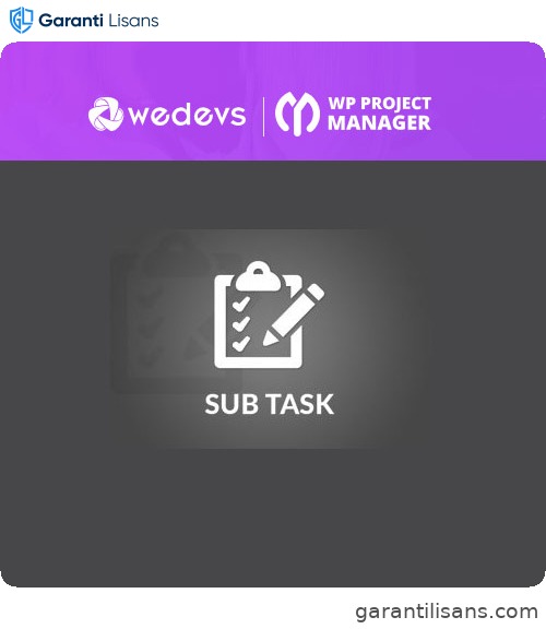 WP Project Manager Sub Task